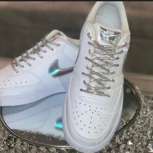 New Bling Rhinestone Glitter Shoelaces Sparkly Athletic Sneaker Accessories